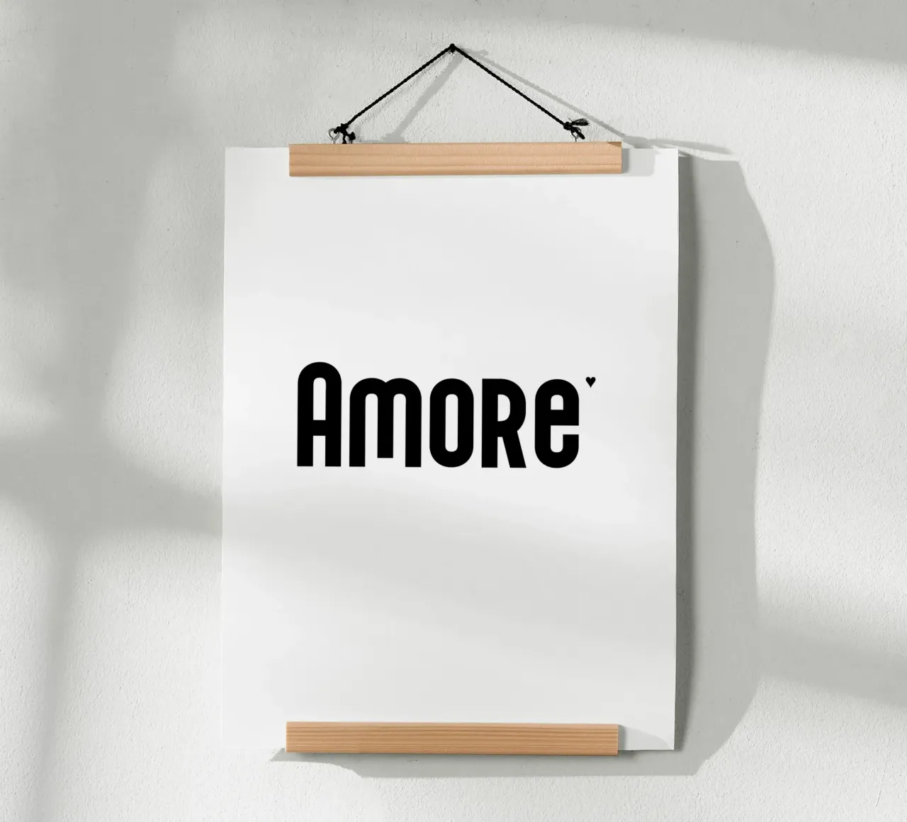 Amore poster da typolover
