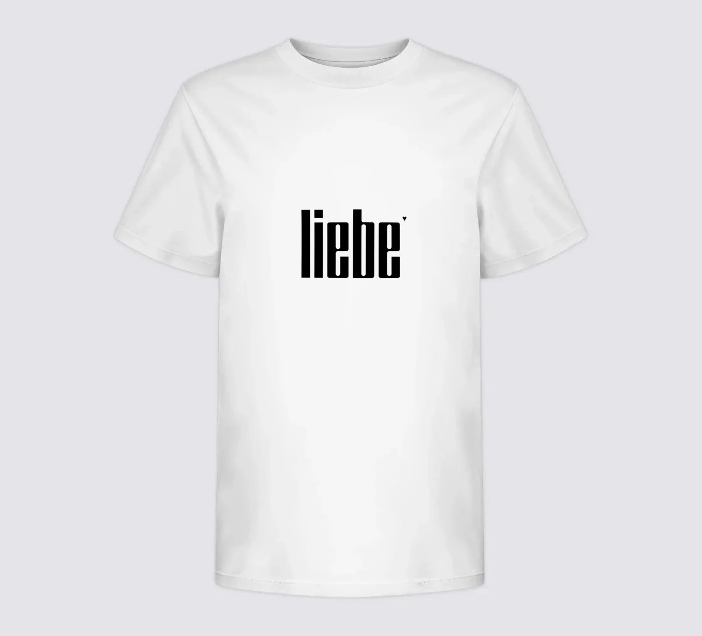 Liebe t-shirt bambini da typolover
