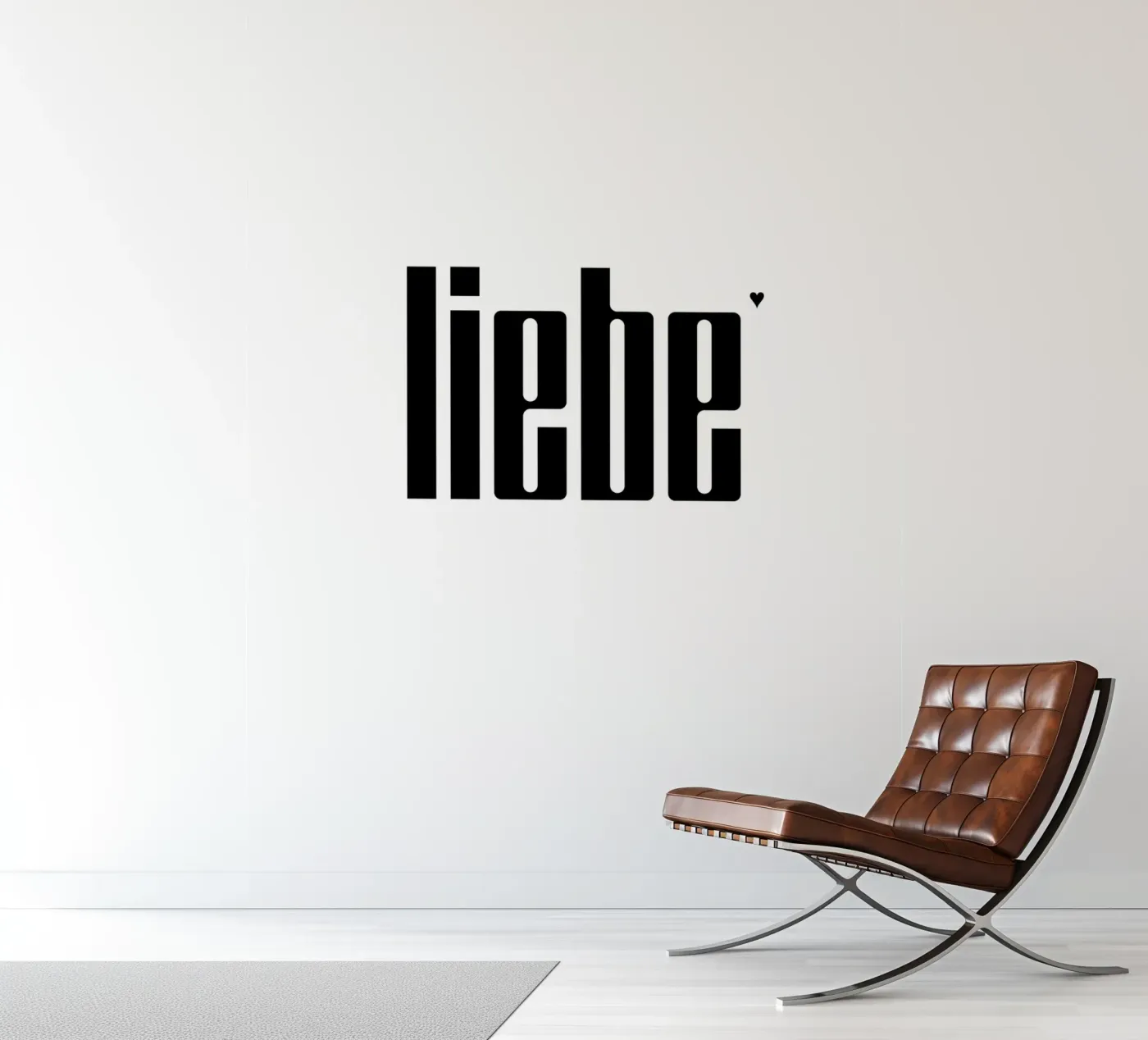 Liebe fotobehang van typolover