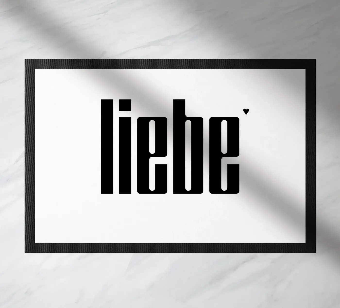 Liebe doormat by typolover