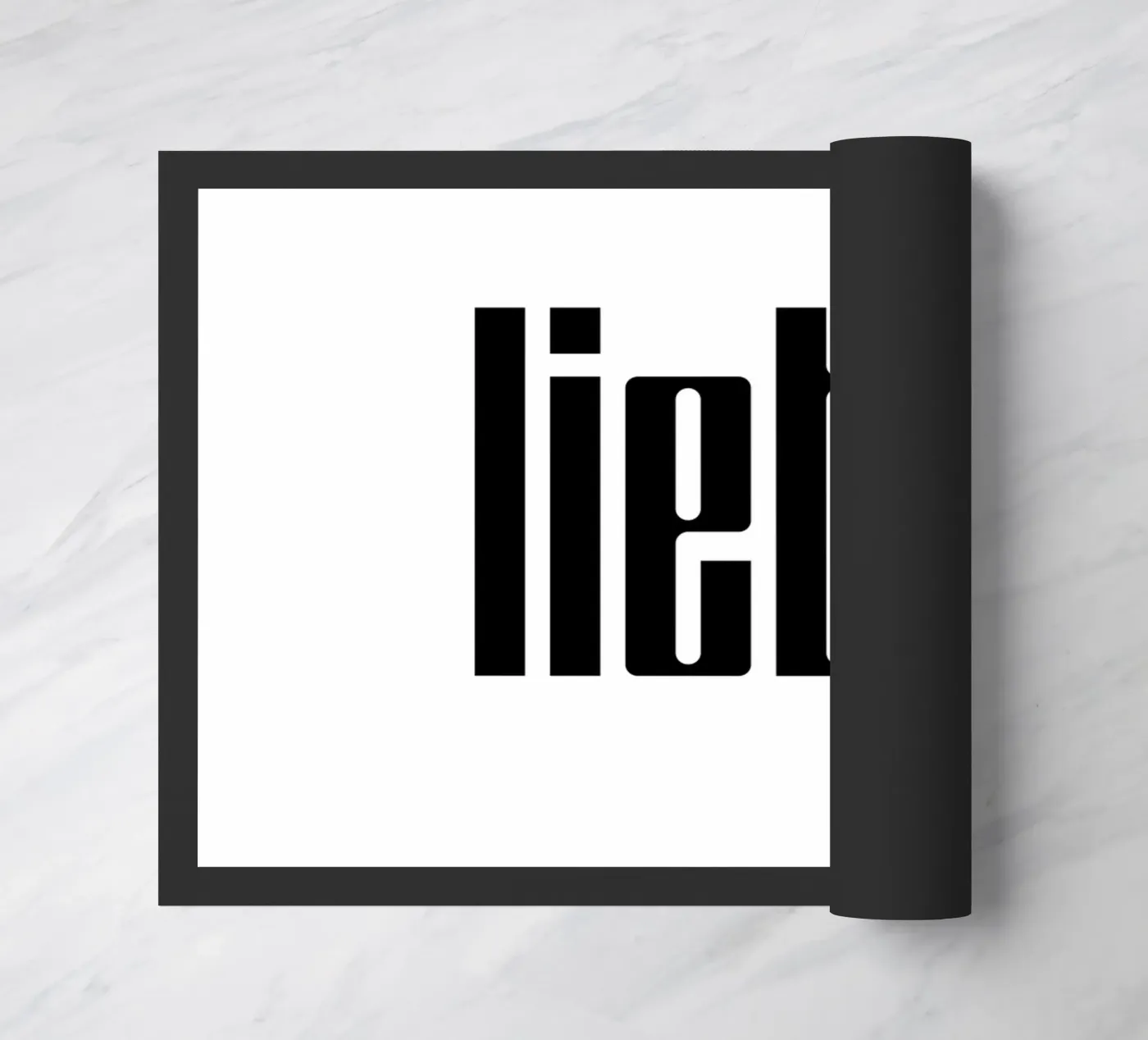 Liebe doormat by typolover
