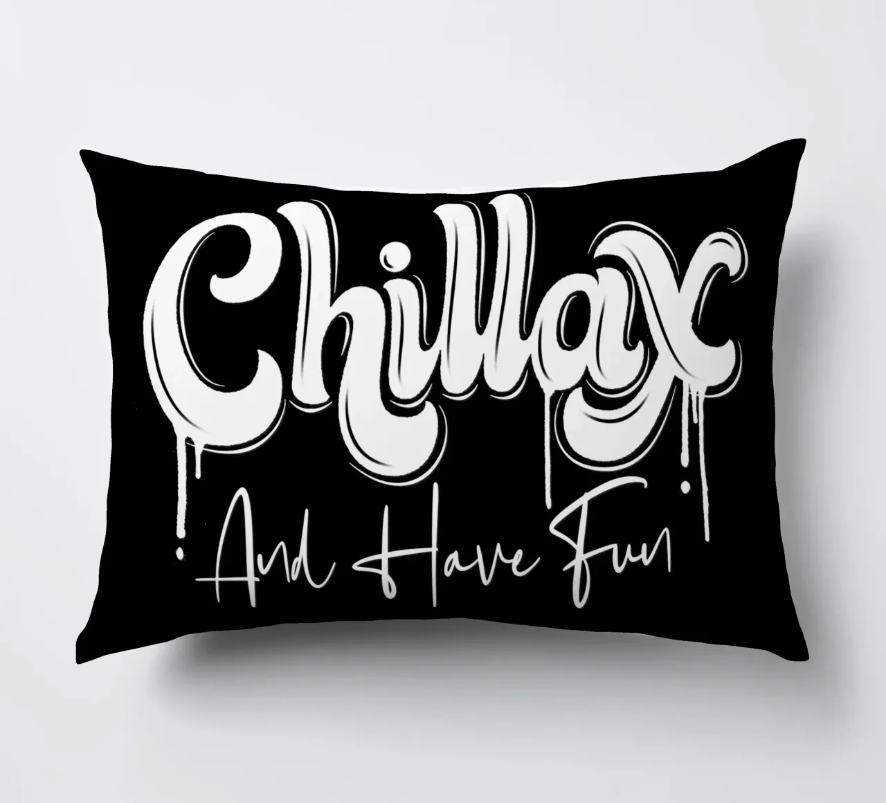 Rilassarsi e divertirsi. Chillax cuscino da CalliLetters