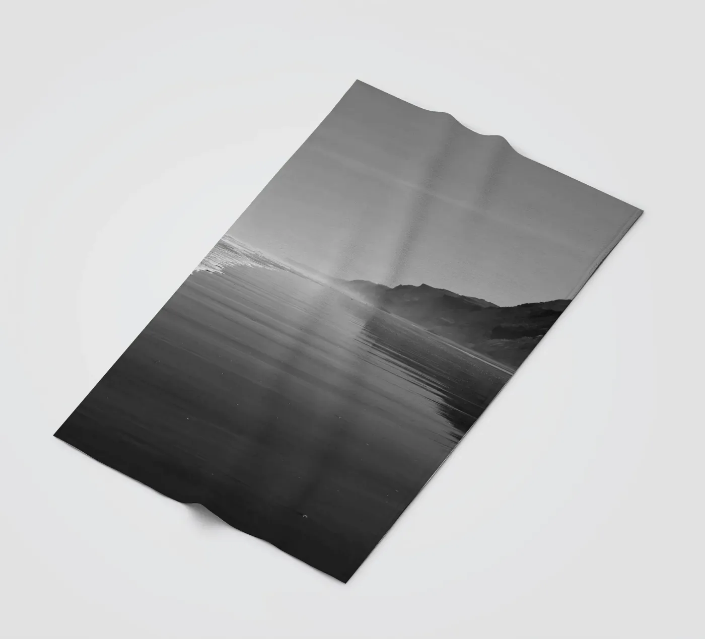 BEACH fleece blanket by BAWA