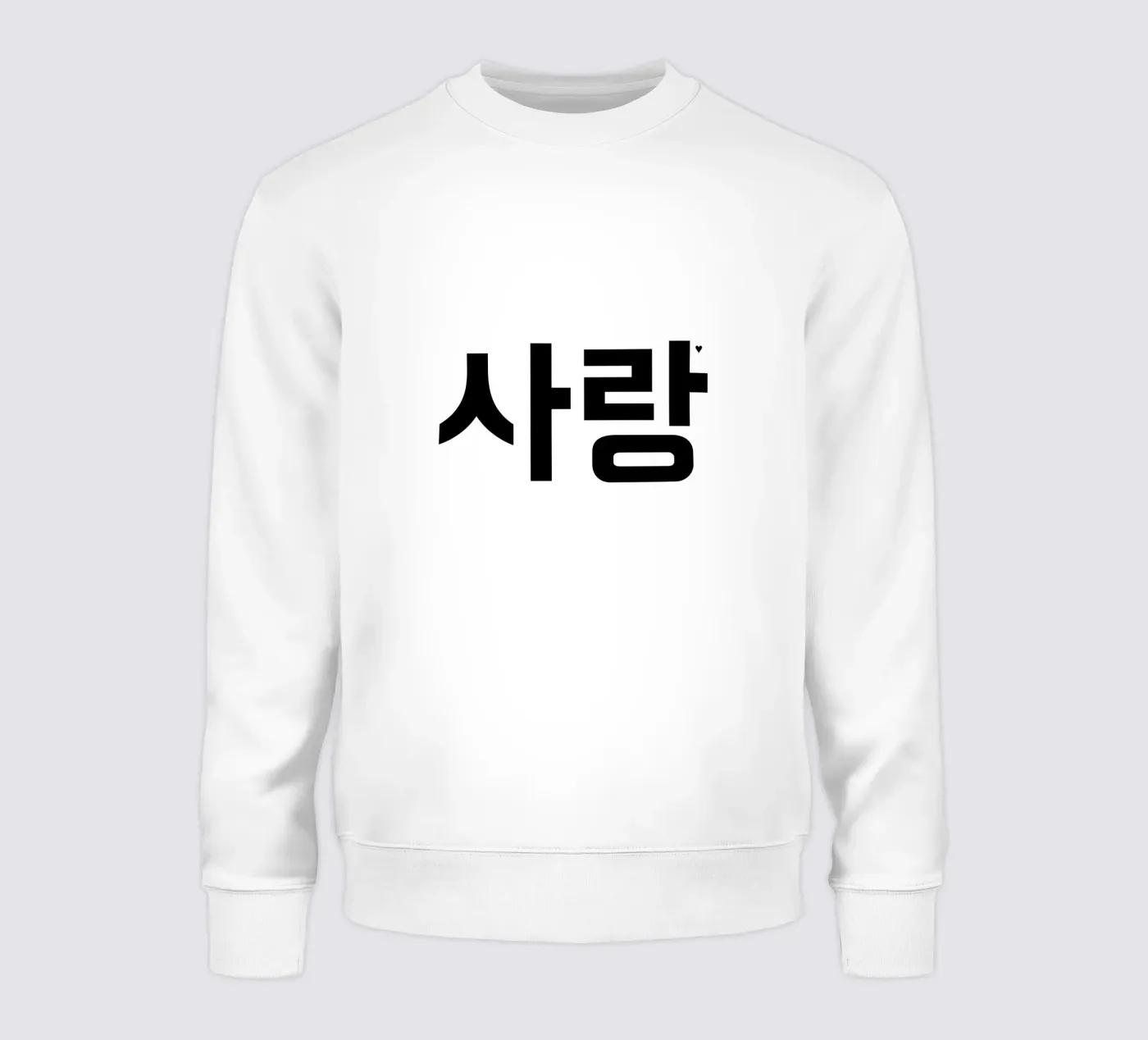 사랑 felpa da typolover