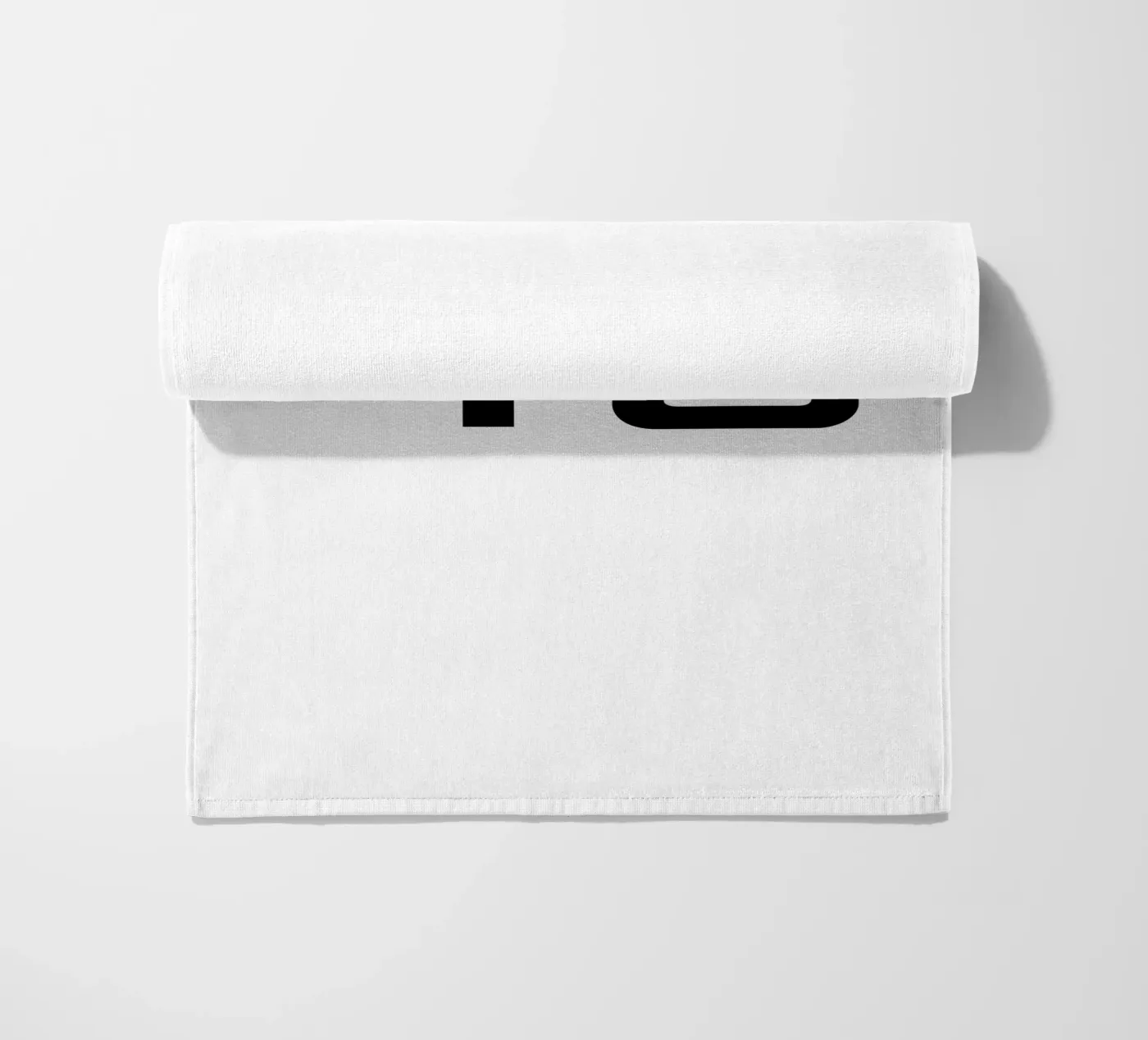 사랑 strandhanddoek van typolover