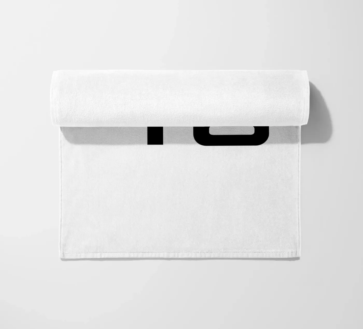 사랑 strandhanddoek van typolover