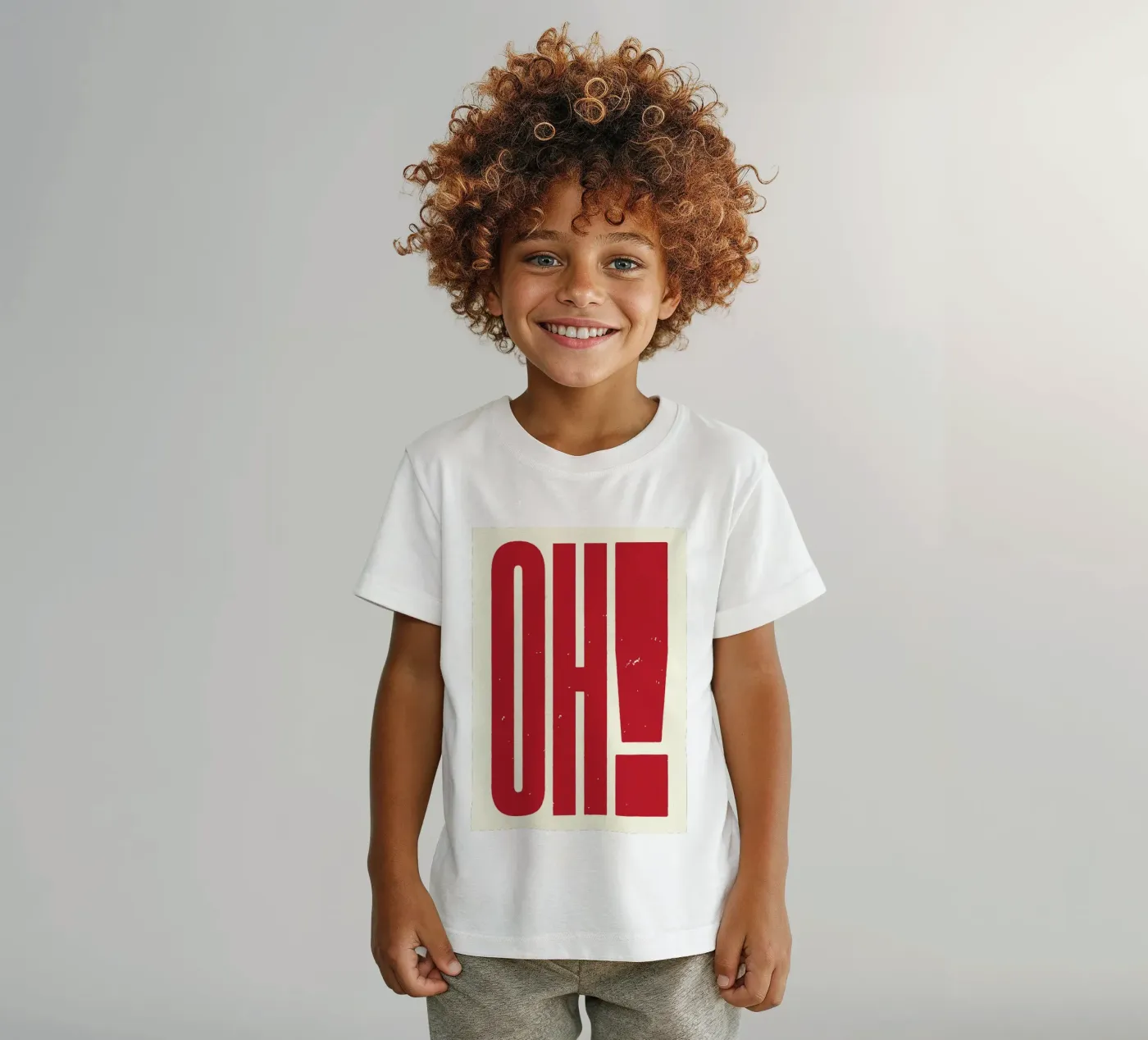 oh t-shirt bambini da Deemoll