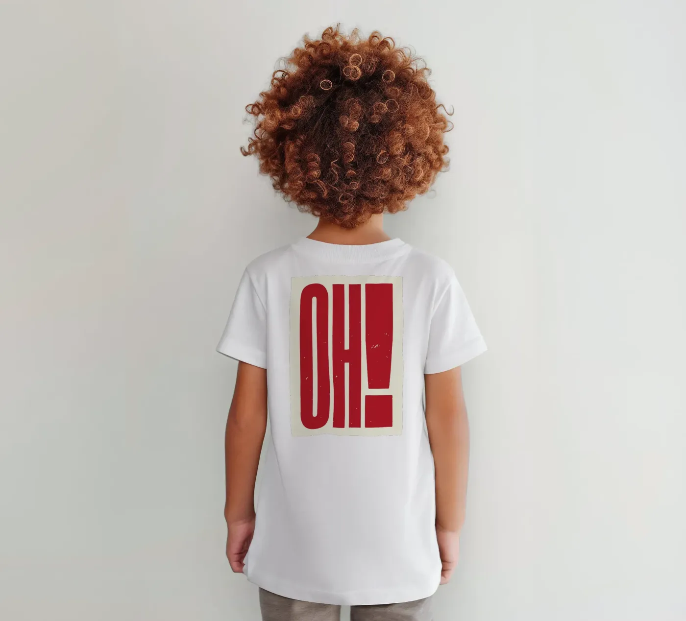 oh t-shirt bambini da Deemoll