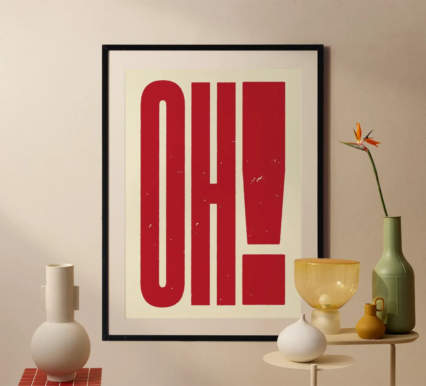 oh poster van Deemoll