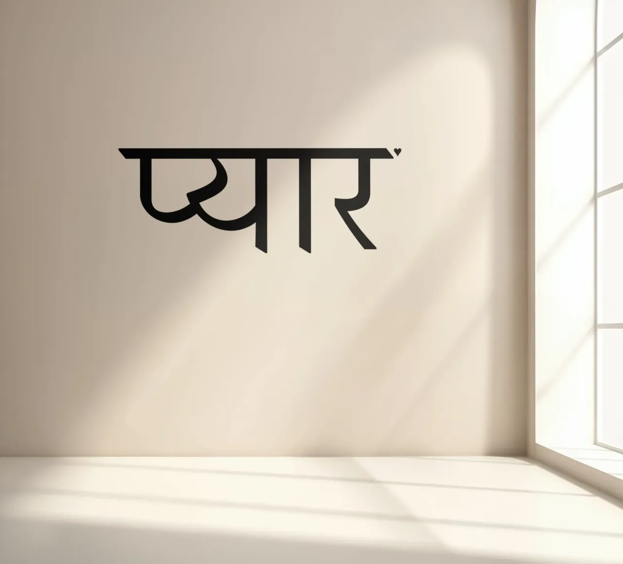 प्यार fotobehang van typolover