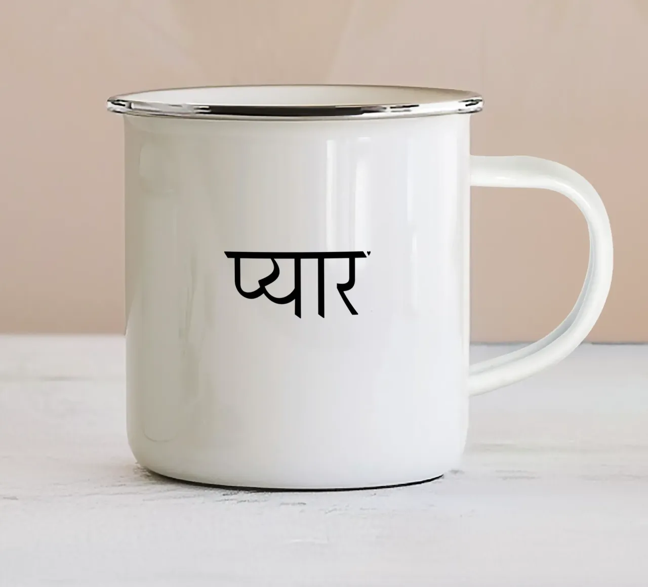 प्यार tazza in smalto da typolover