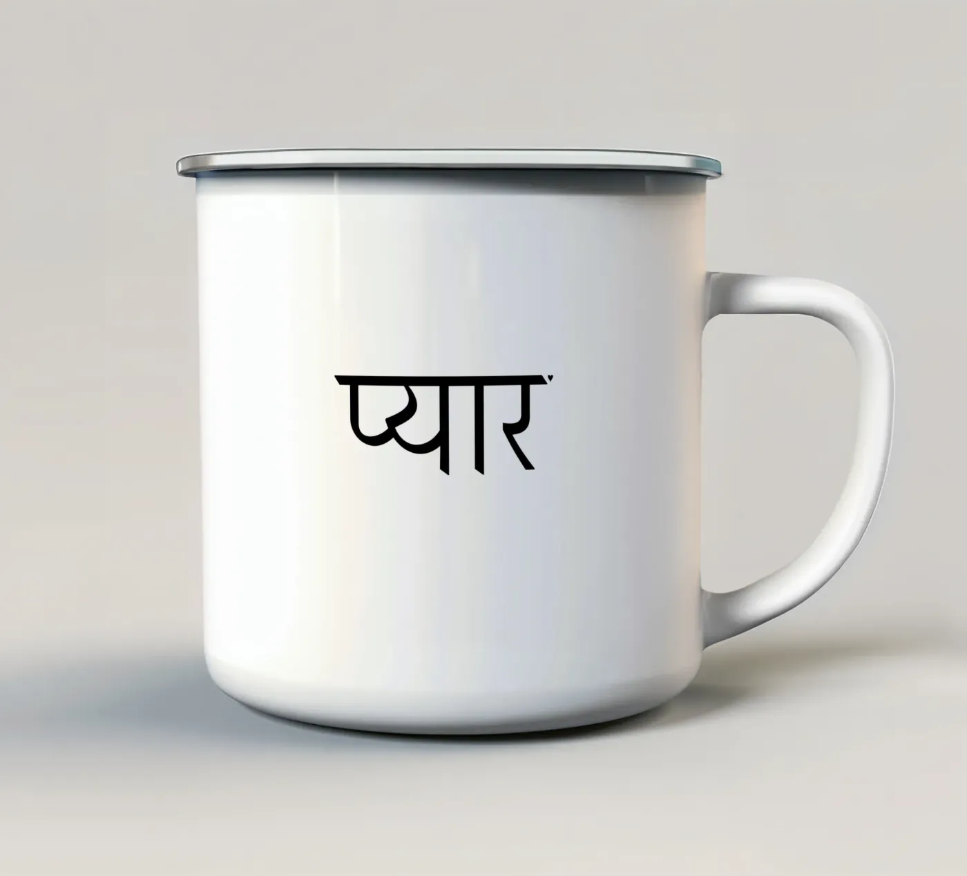 प्यार tazza in smalto da typolover