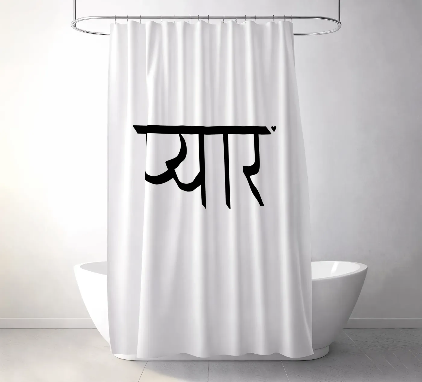 प्यार Duschvorhang von typolover