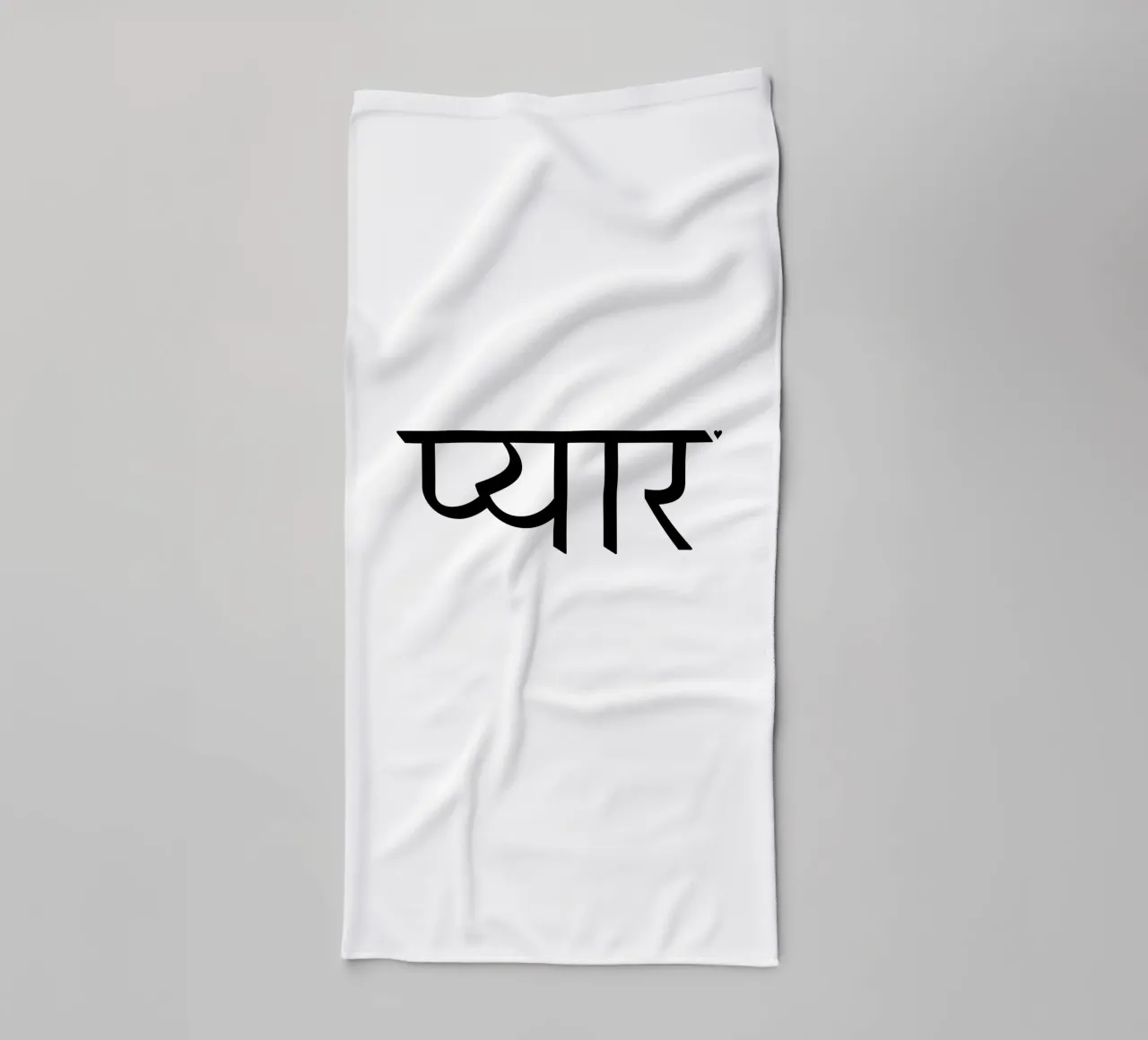 प्यार badhanddoek van typolover