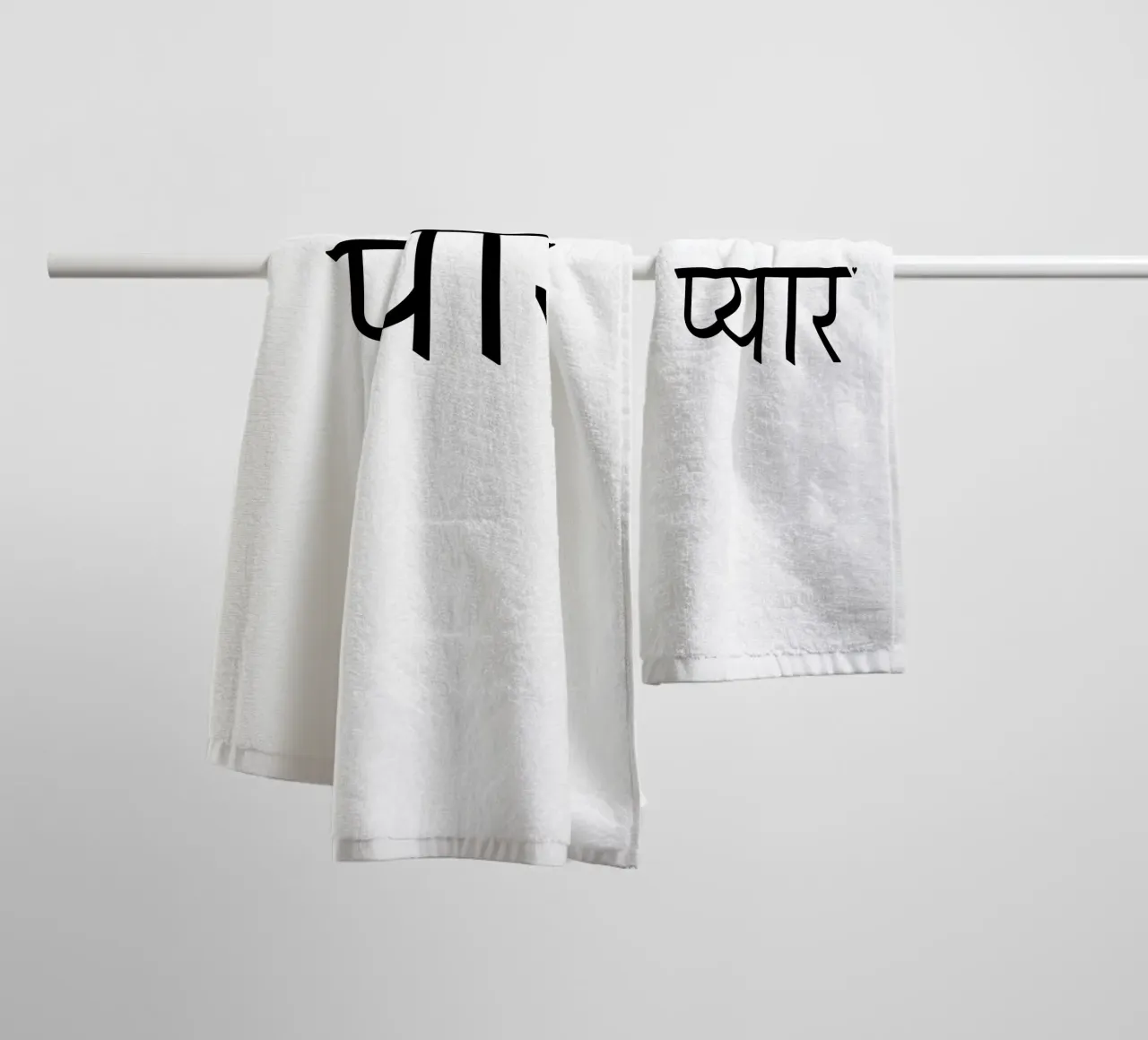 प्यार badhanddoek van typolover