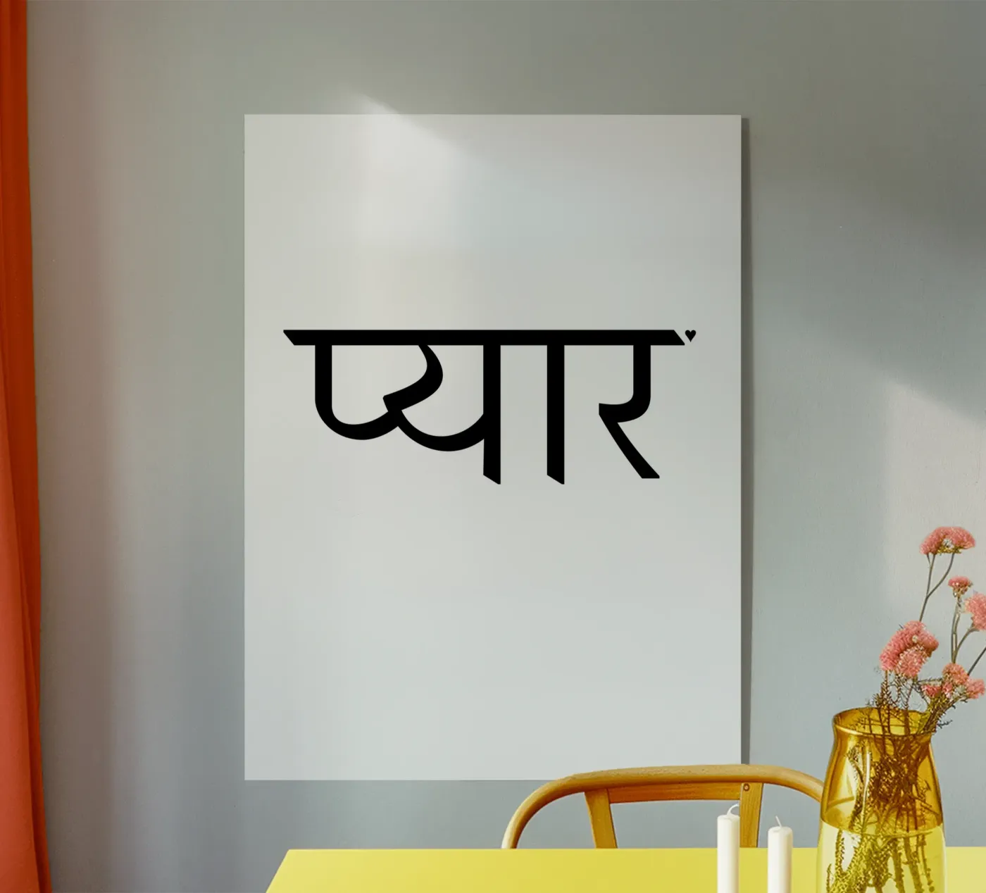 प्यार Acryl-Glas von typolover
