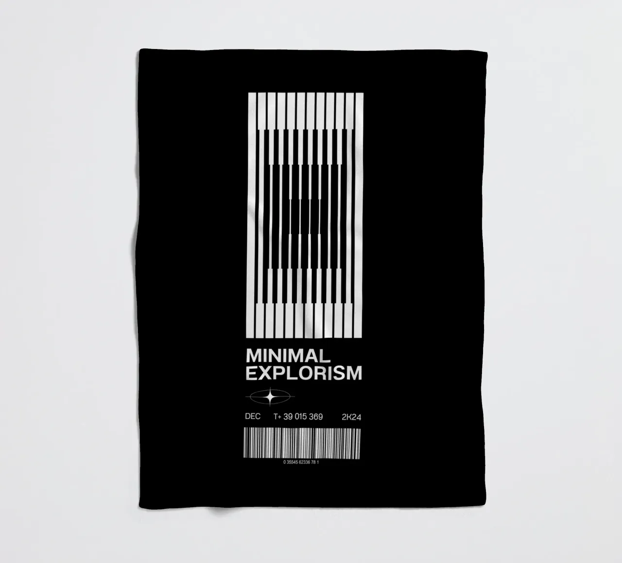 MINIMAL EXPLORISM coperta in pile da BAWA