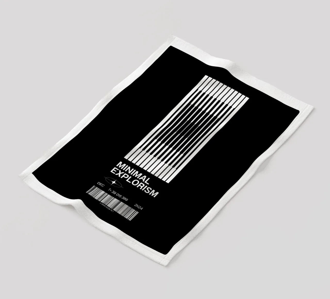 MINIMAL EXPLORISM coperta in pile da BAWA