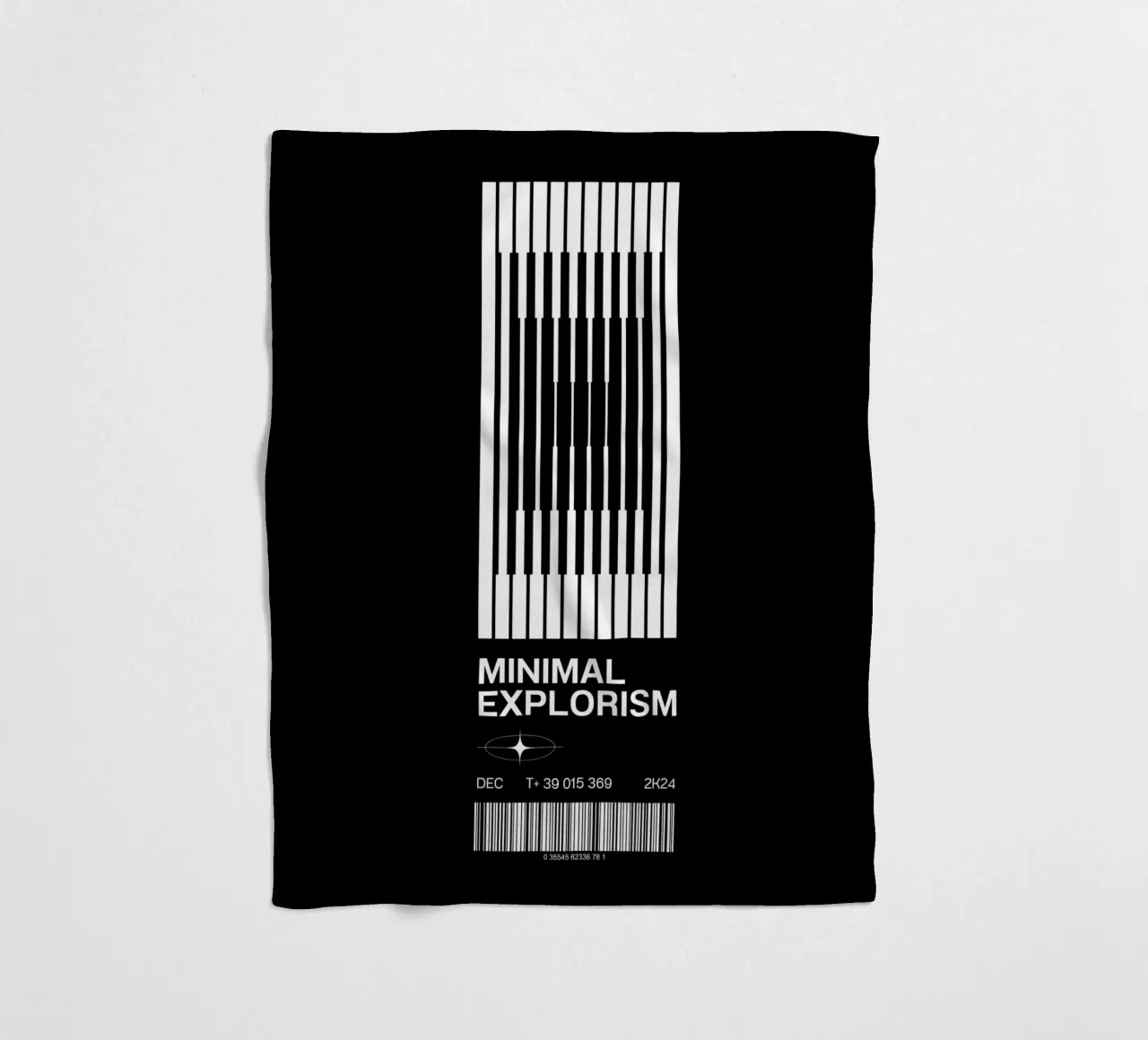 MINIMAL EXPLORISM coperta in pile da BAWA