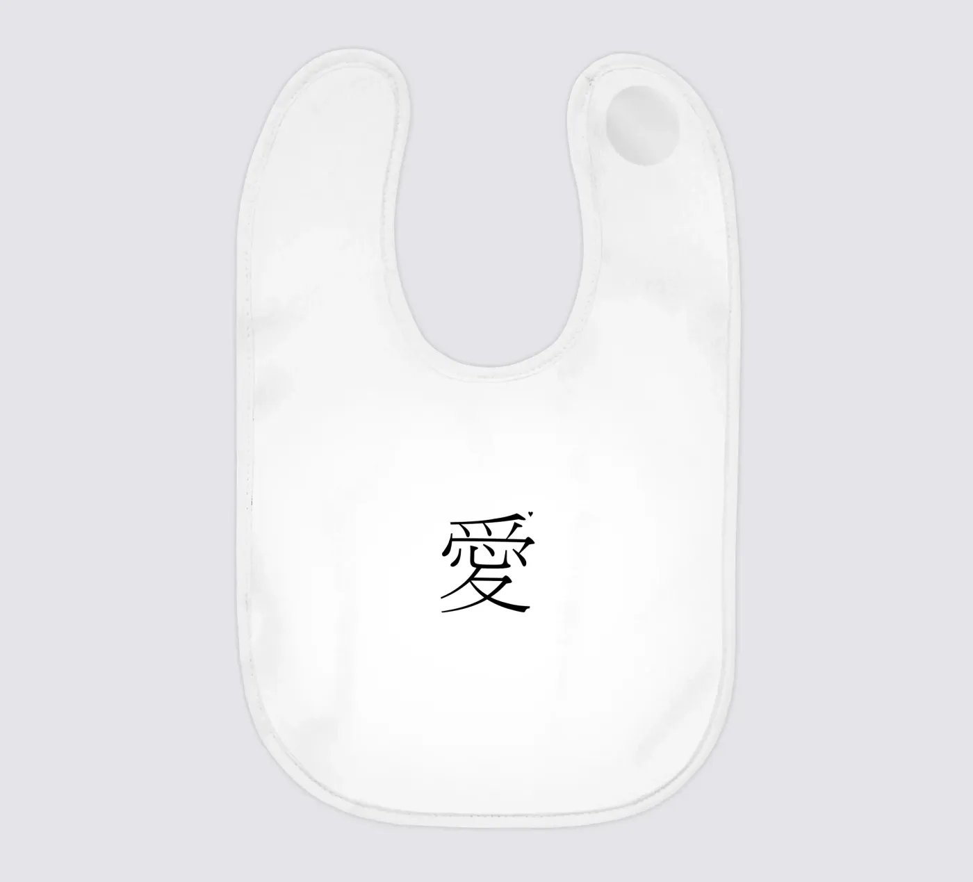 愛 baby slabbetje van typolover