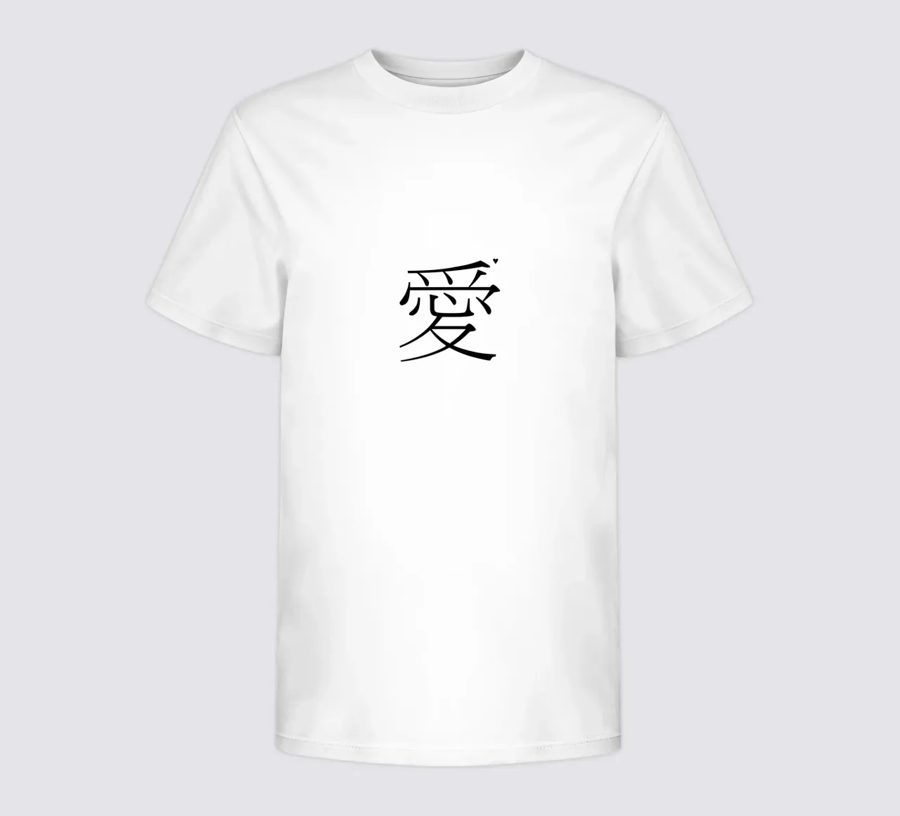 愛 t-shirt bambini da typolover