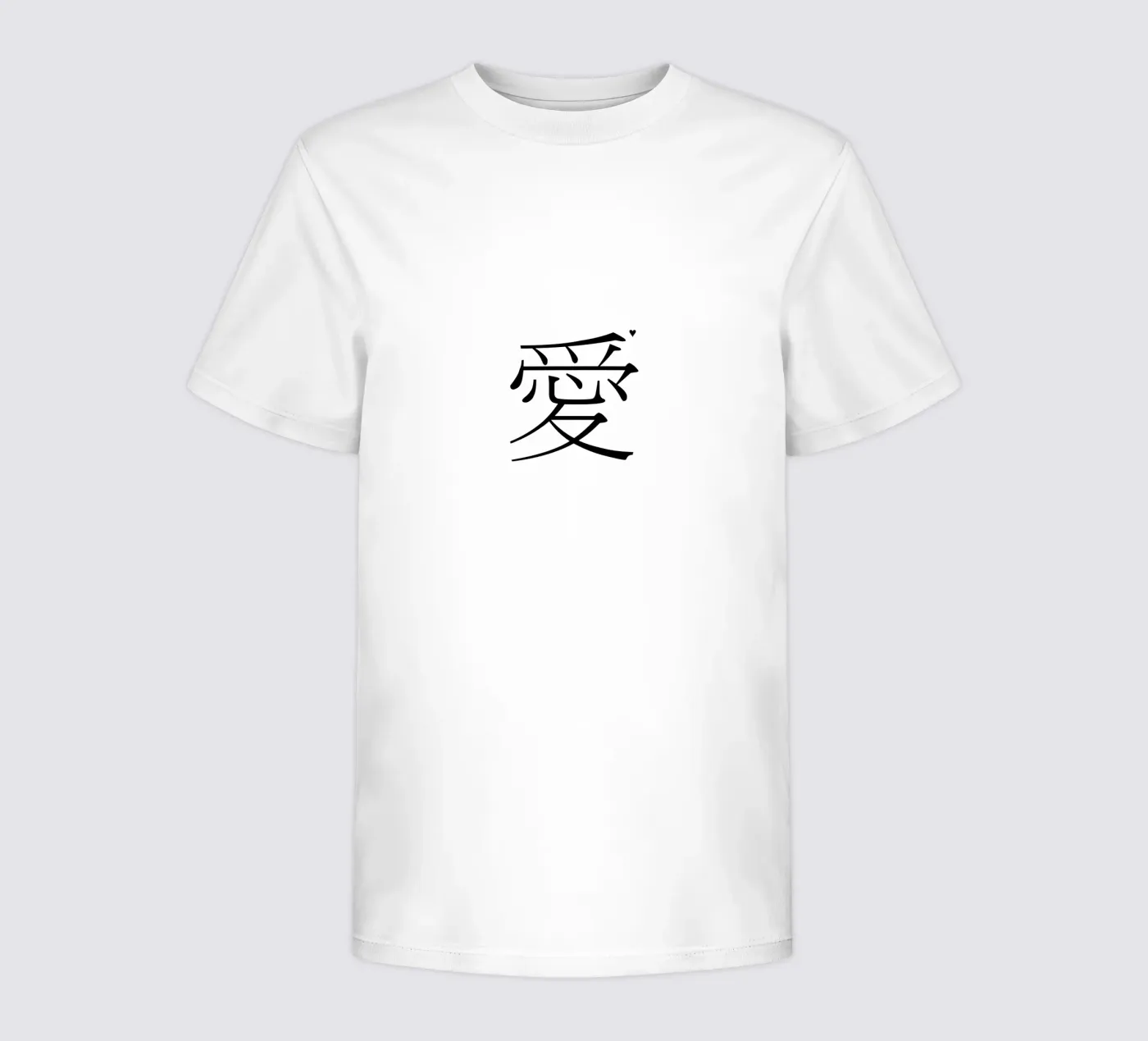愛 t-shirt bambini da typolover