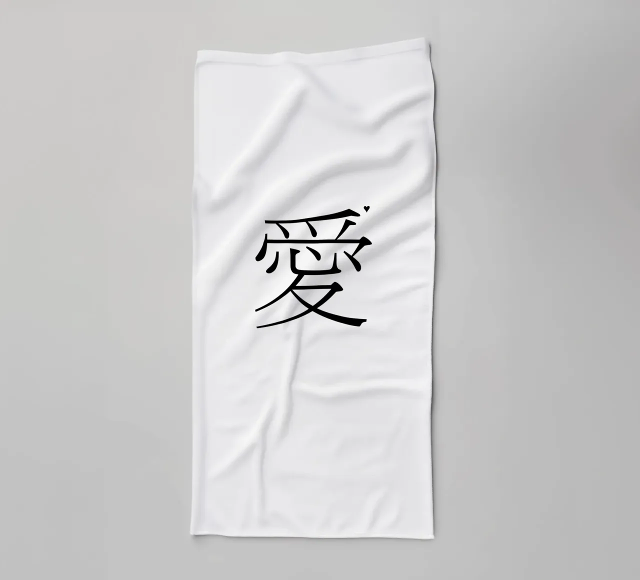 愛 badhanddoek van typolover