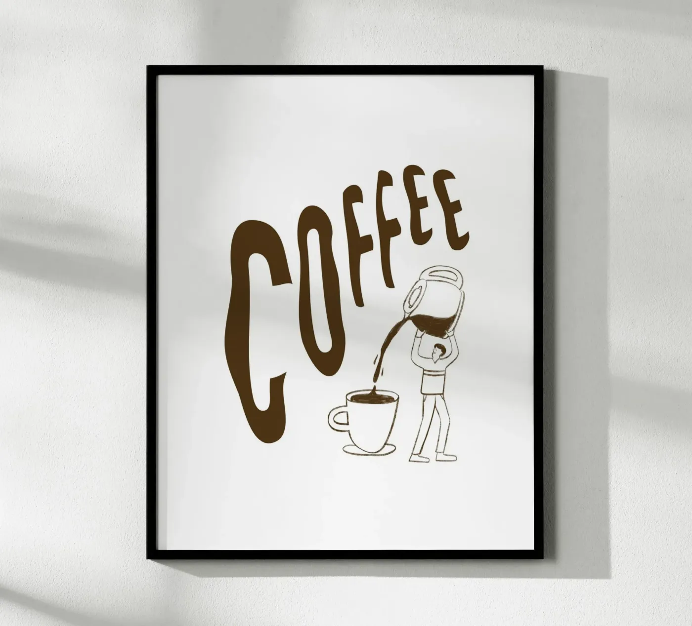 COFFEE poster van BAWA