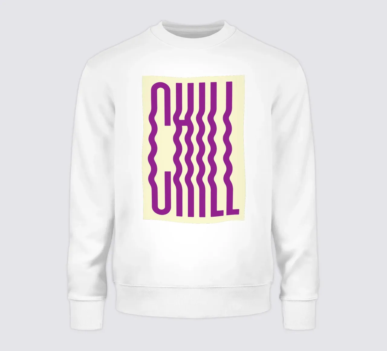 linea viola chill wave felpa da Deemoll