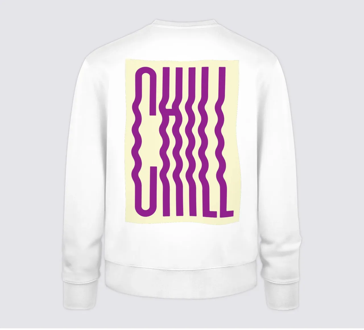 linea viola chill wave felpa da Deemoll