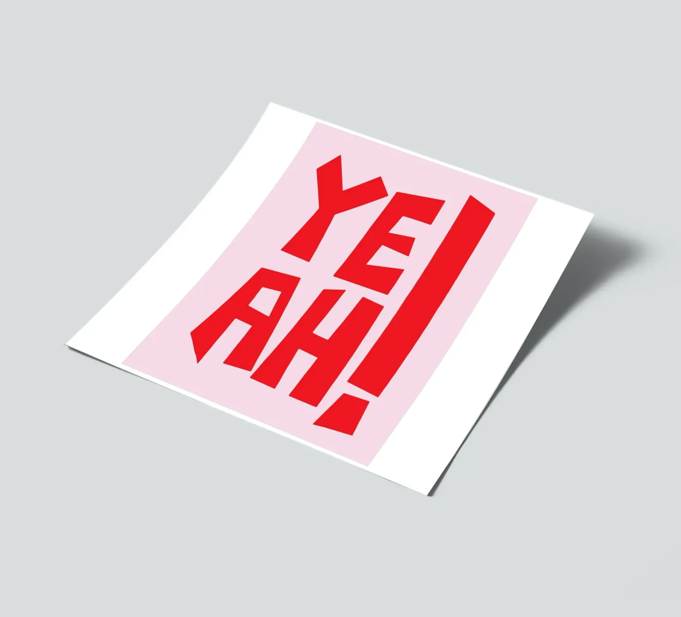 yeah sticker sheet by Deemoll