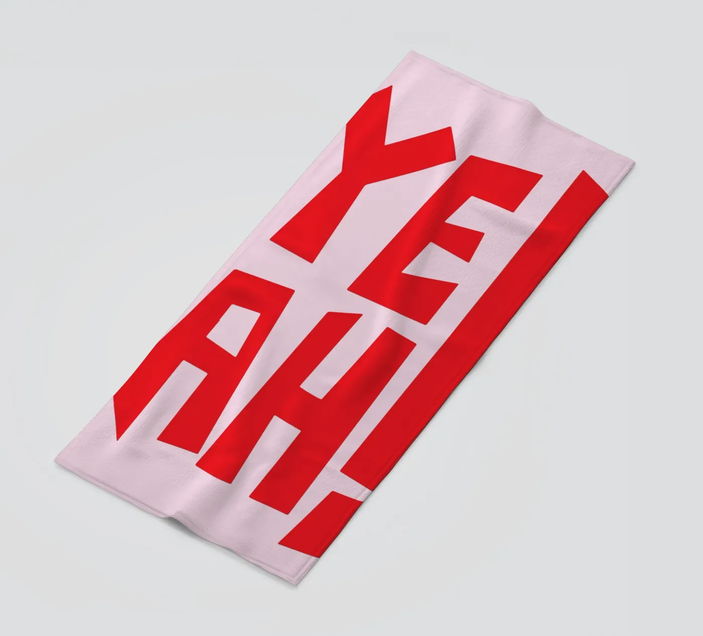 yeah beach towel by Deemoll