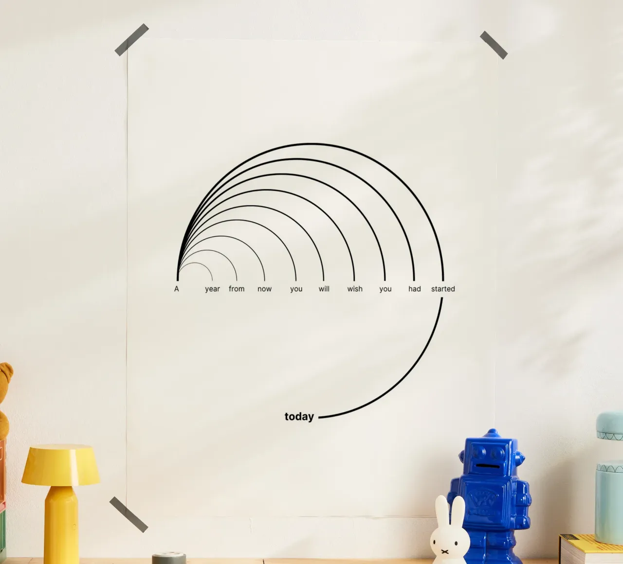 TODAY poster by BAWA