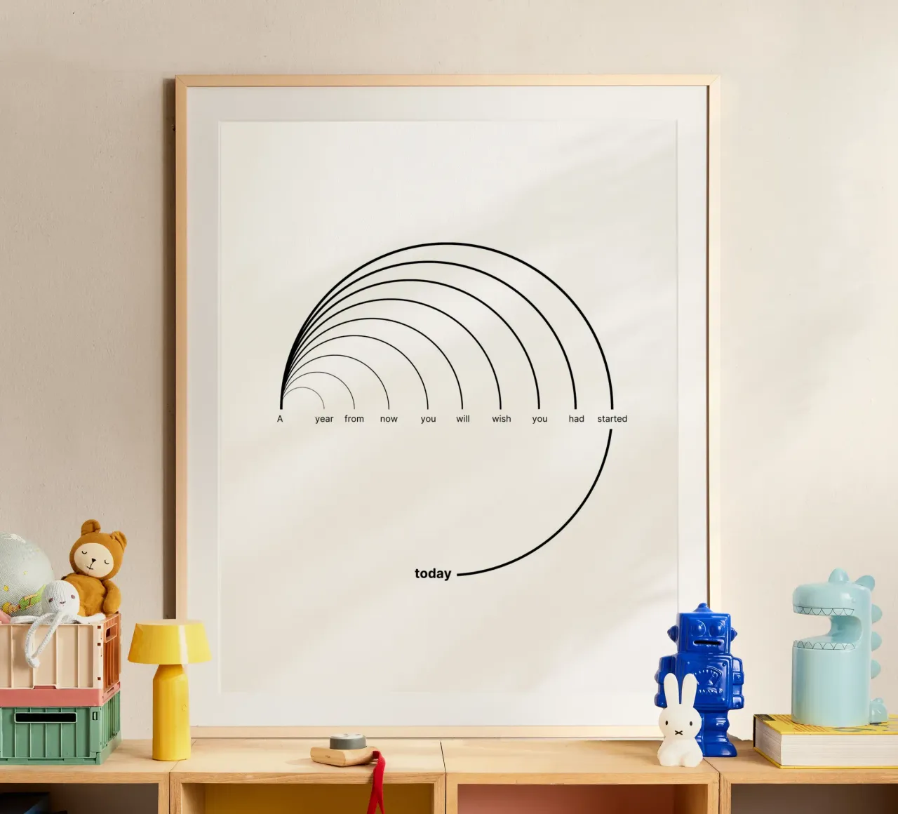 TODAY poster by BAWA