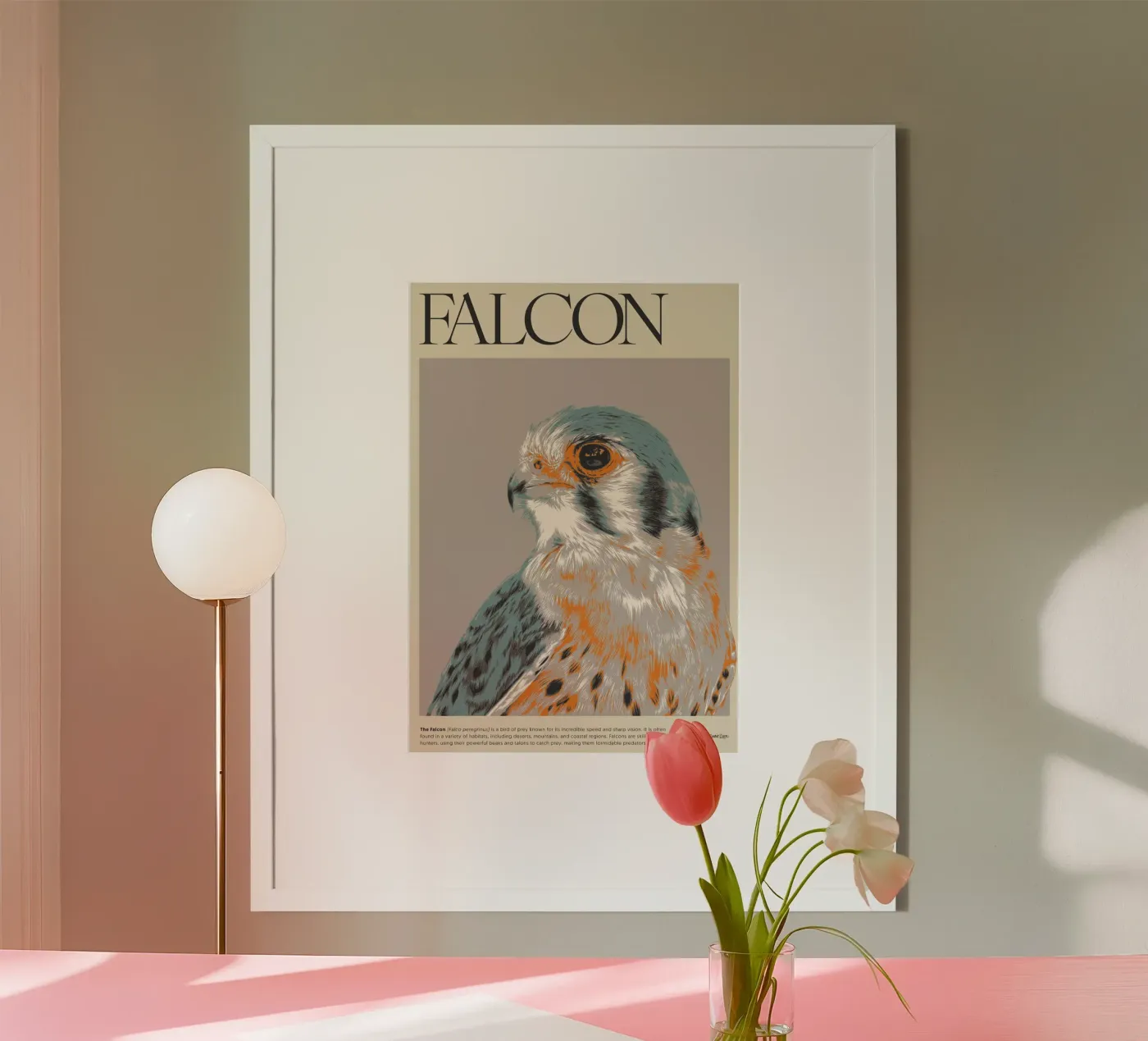 FALCON poster van Cranio Dsgn