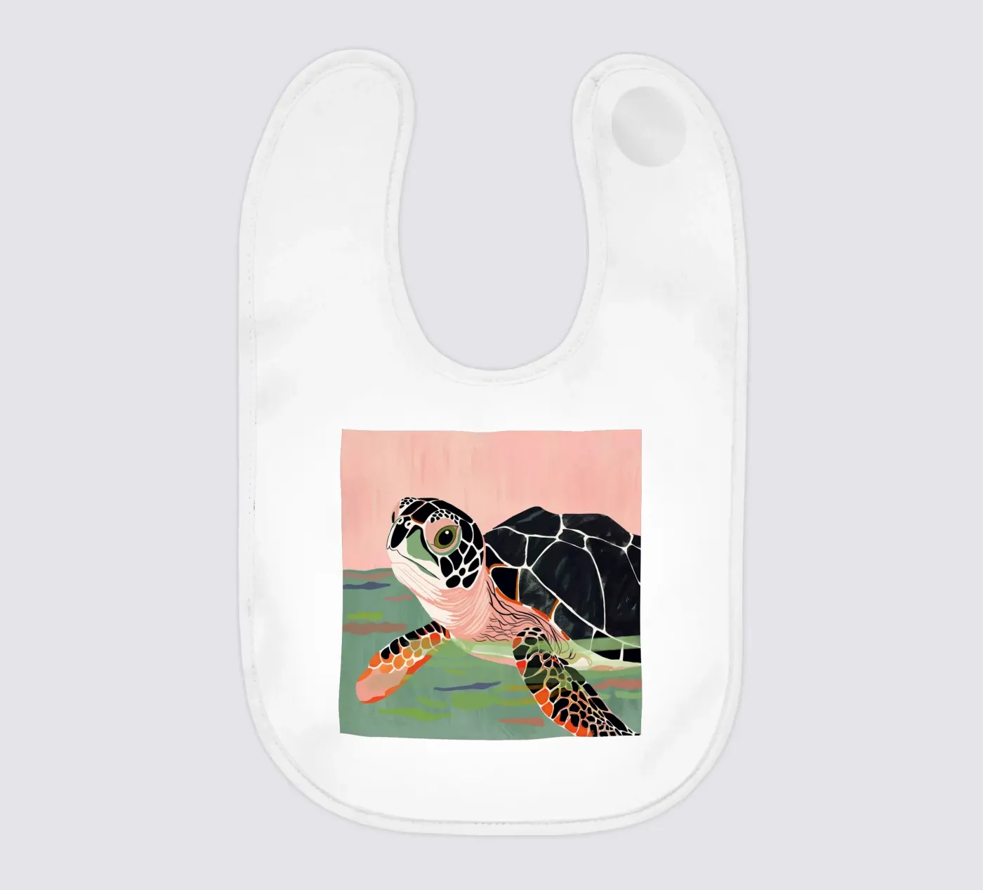Cute Turtle bavaglino da ArtsySesta