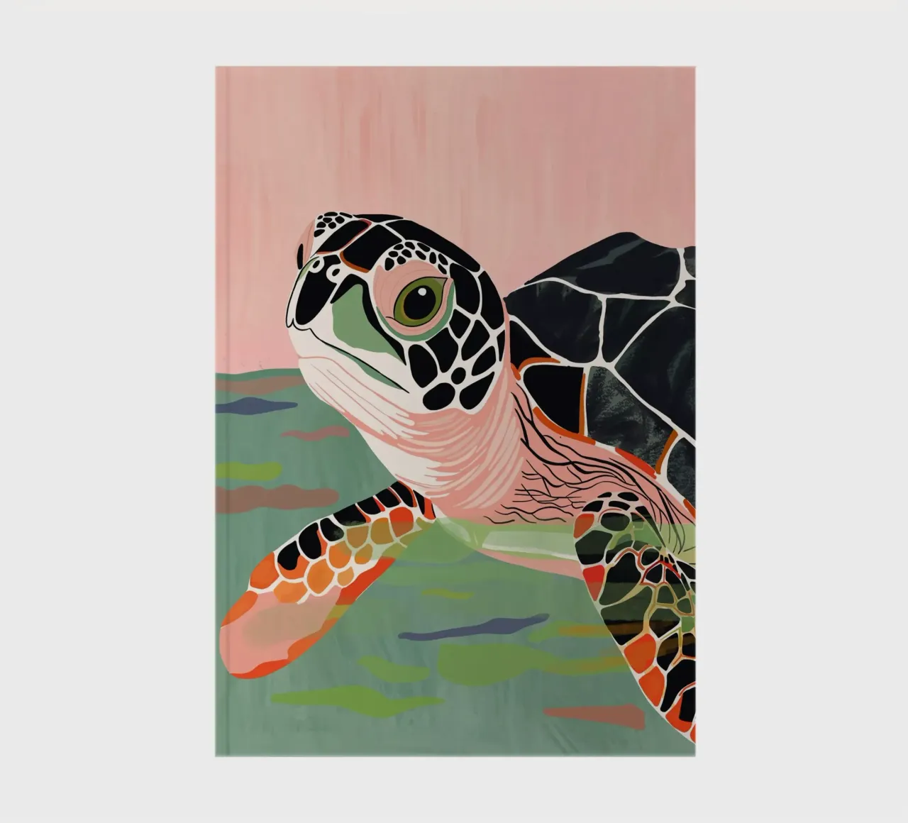 Cute Turtle notebook by ArtsySesta
