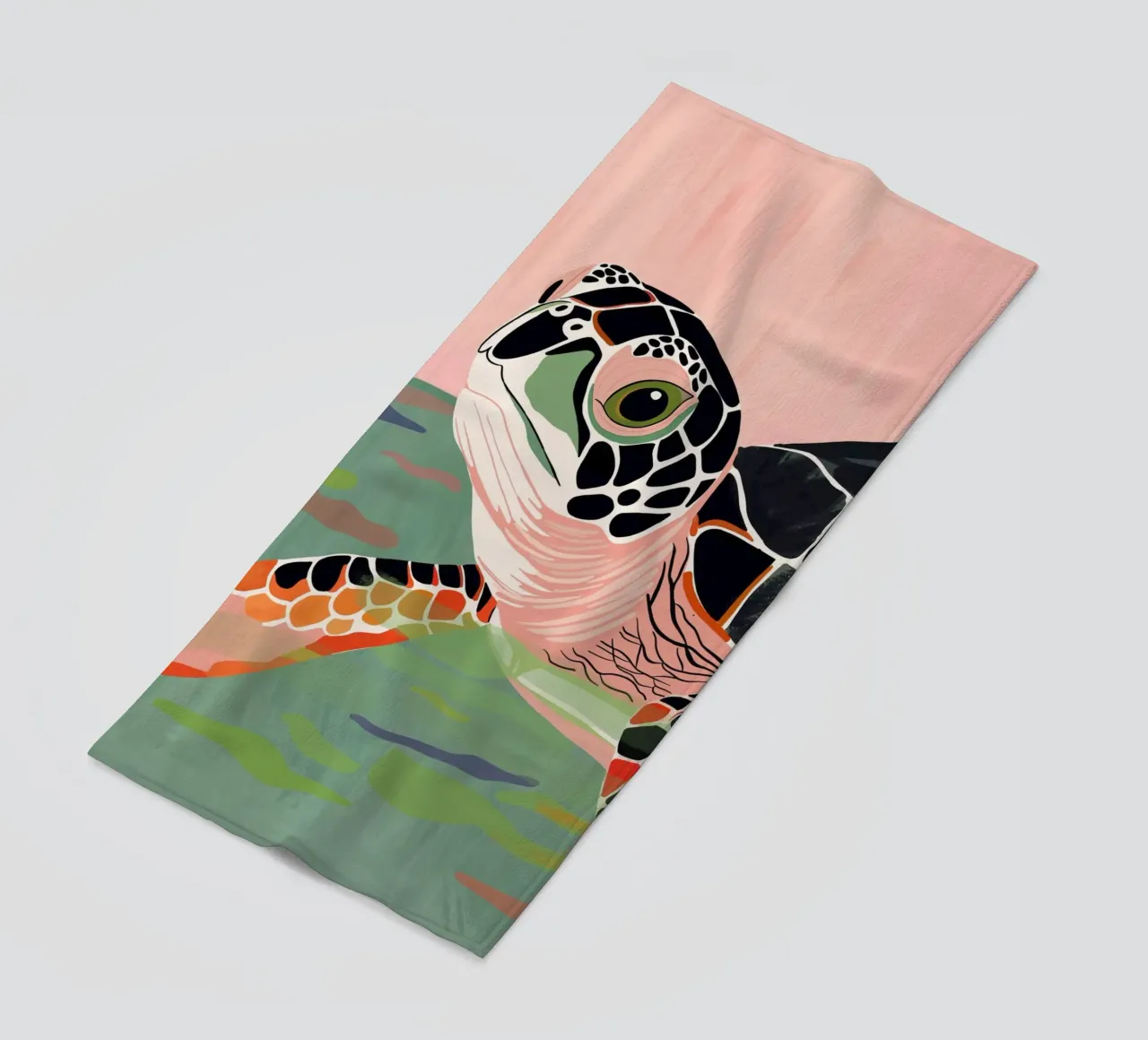 Cute Turtle telo mare da ArtsySesta