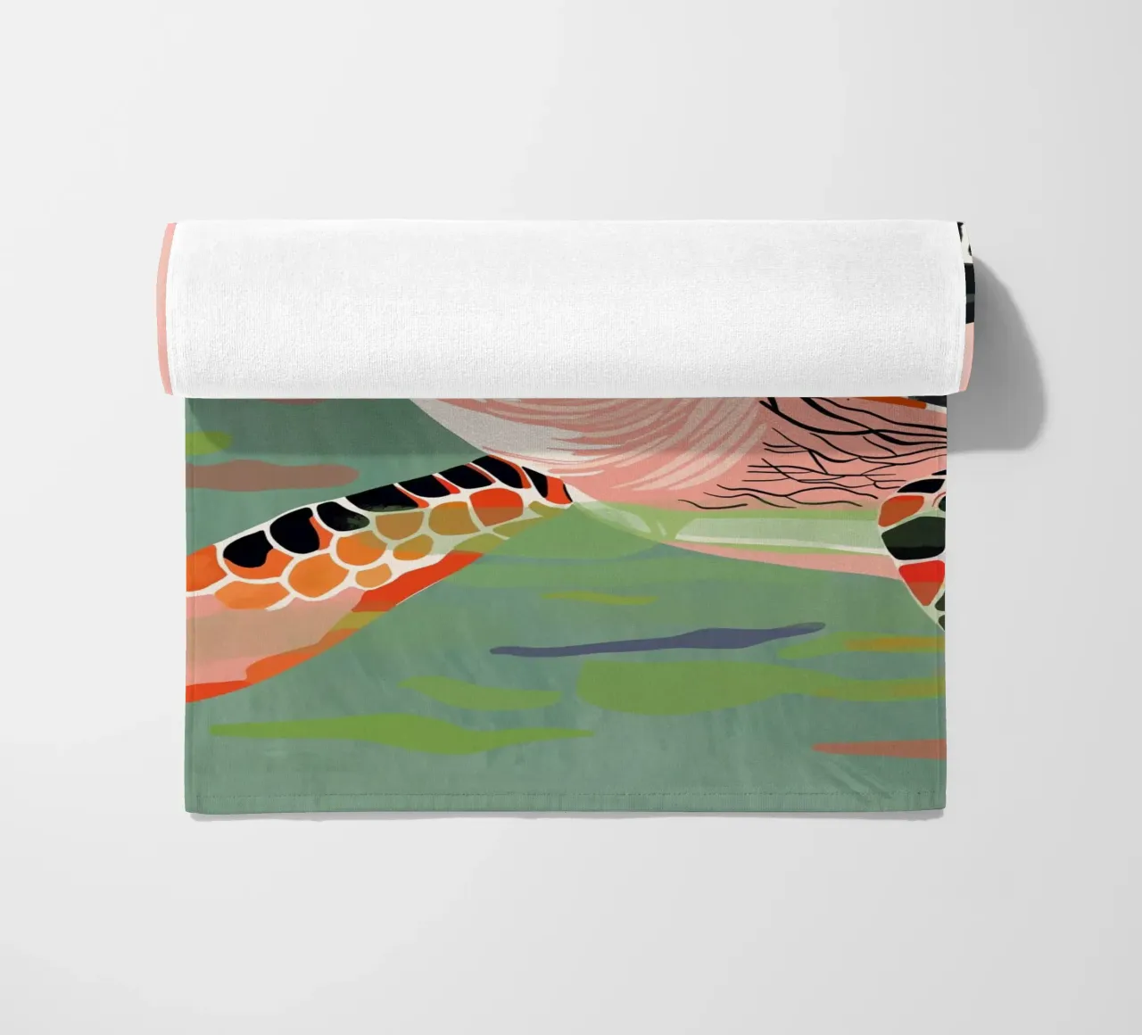 Cute Turtle telo mare da ArtsySesta