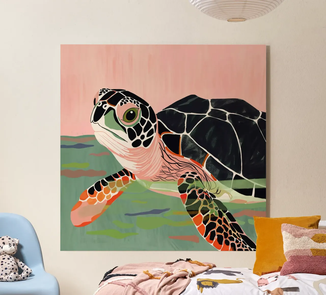 Tortue mignonne plexiglas de ArtsySesta