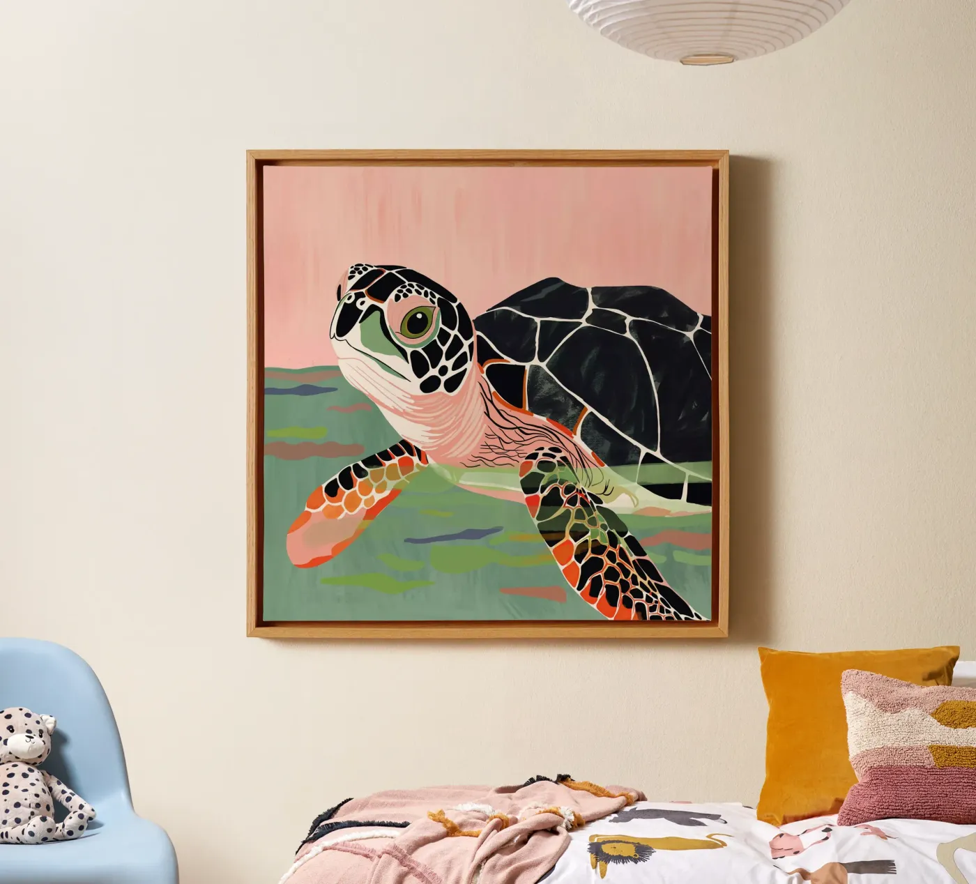 Cute Turtle canvas by ArtsySesta