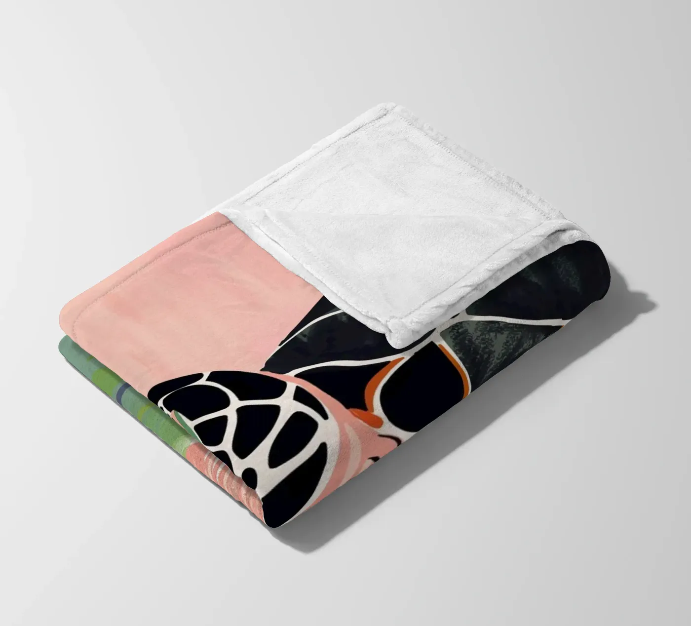 Cute Turtle fleece blanket by ArtsySesta