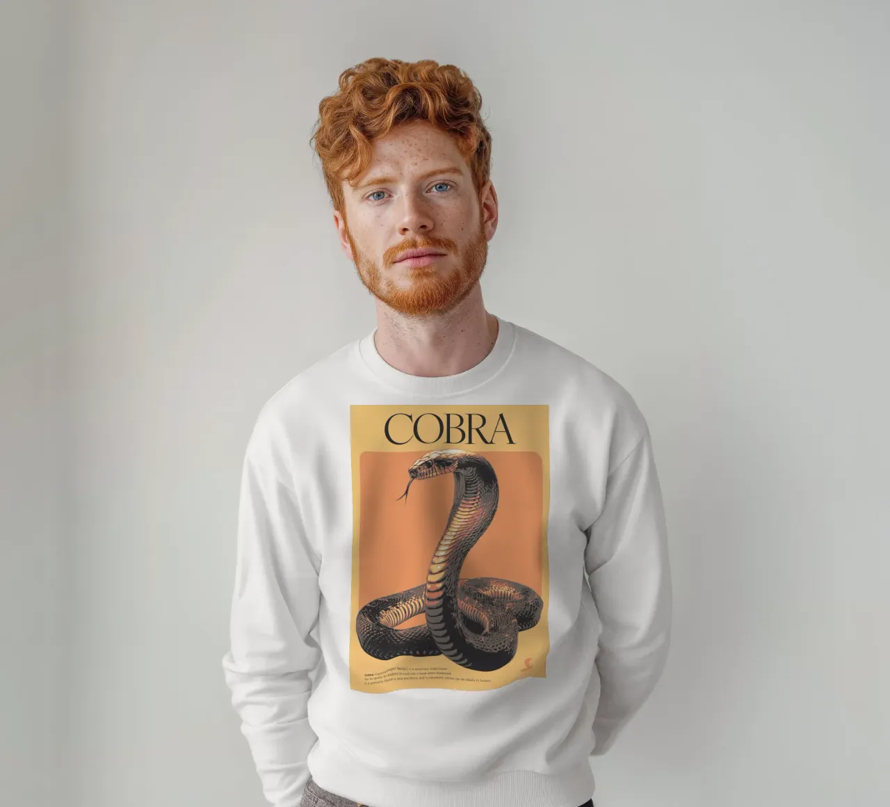 COBRA felpa da Cranio Dsgn