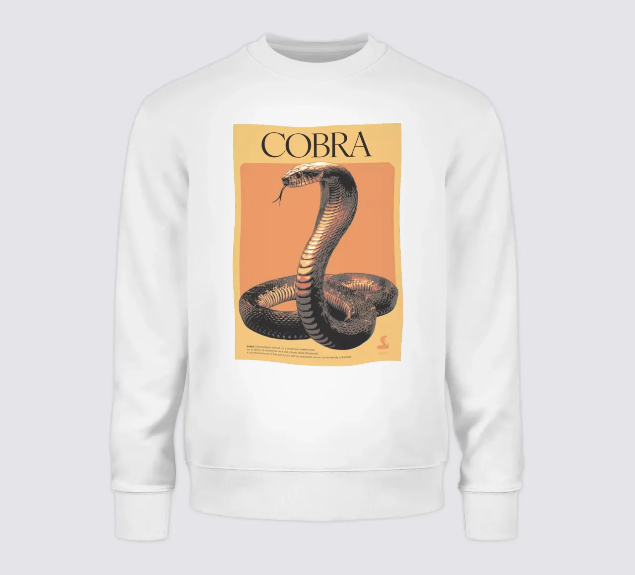COBRA felpa da Cranio Dsgn