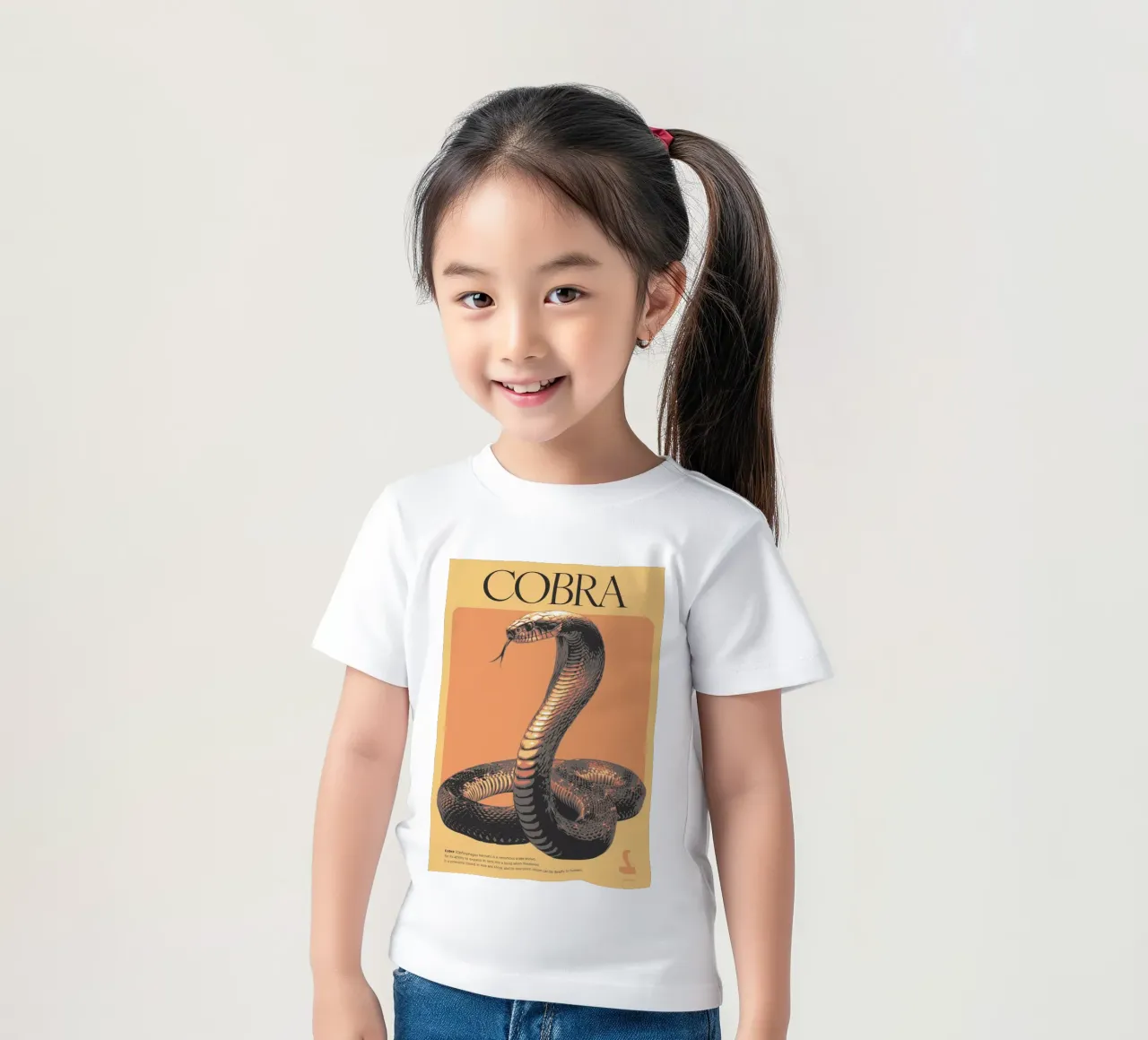 COBRA Kinder T-Shirt von Cranio Dsgn