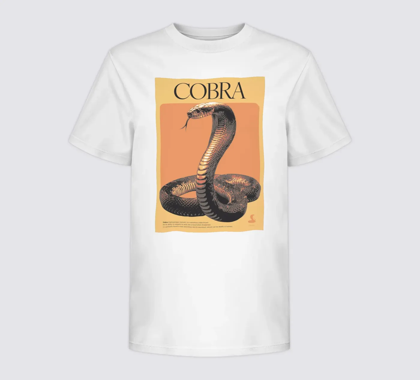 COBRA t-shirt bambini da Cranio Dsgn