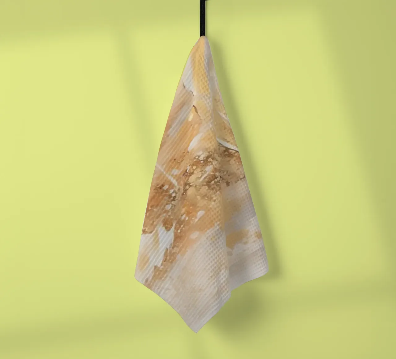 L'ART ABSTRACTUEL Avec une double force torchon de Melanie Viola