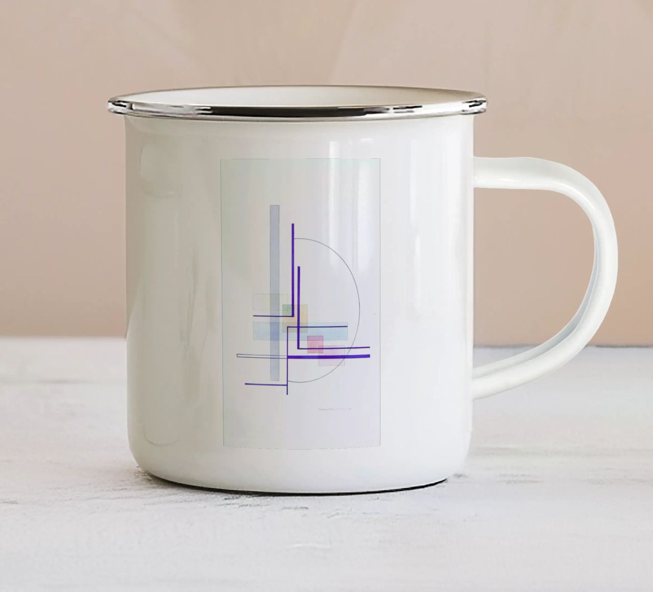 Knappes Abbild IV (1994) tazza in smalto da Heinrich Neuy
