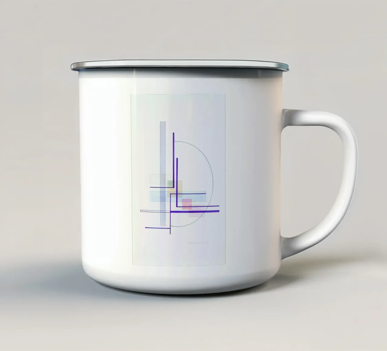 Knappes Abbild IV (1994) tazza in smalto da Heinrich Neuy