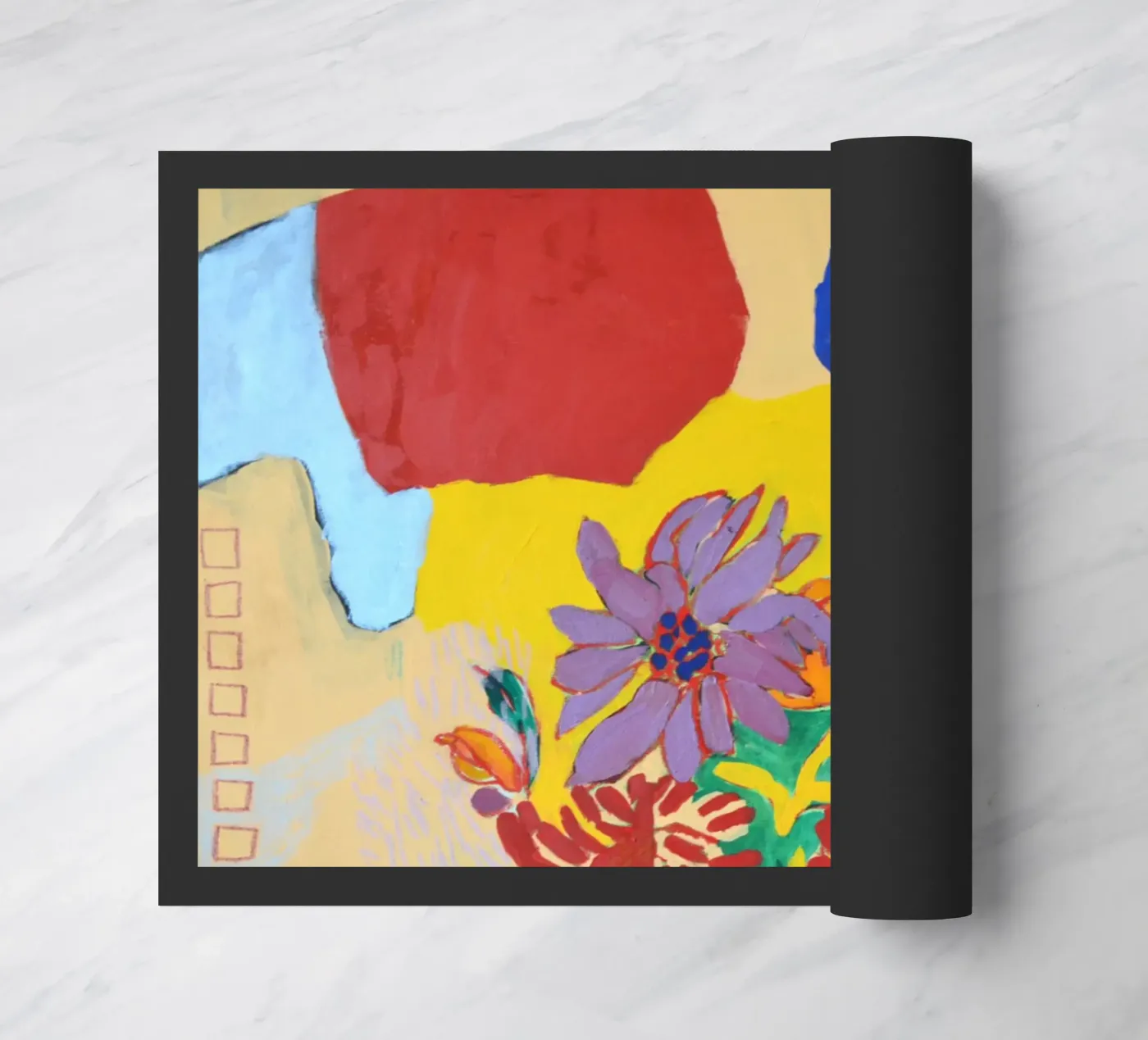 Spring doormat by Silvaya